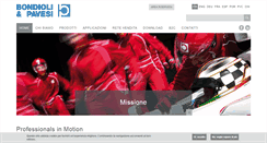 Desktop Screenshot of bondioli-pavesi.it